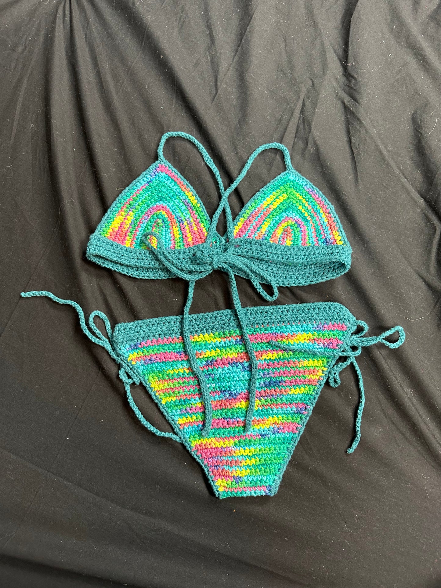 Rainbow Bikini Set