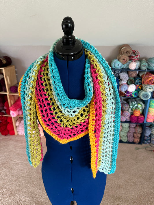 Mesh scarf