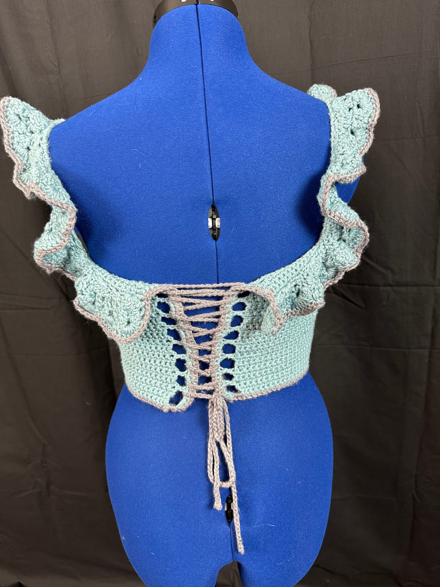 Corset style top