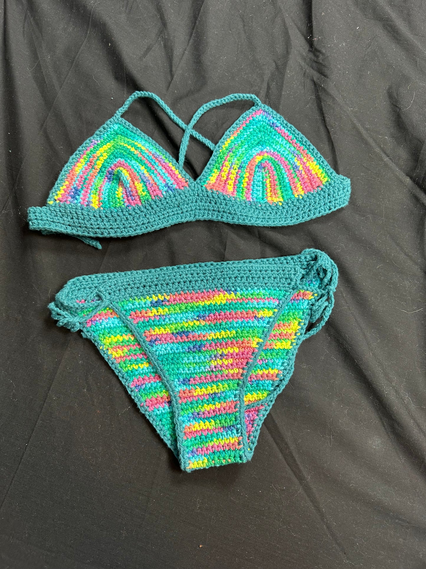 Rainbow Bikini Set