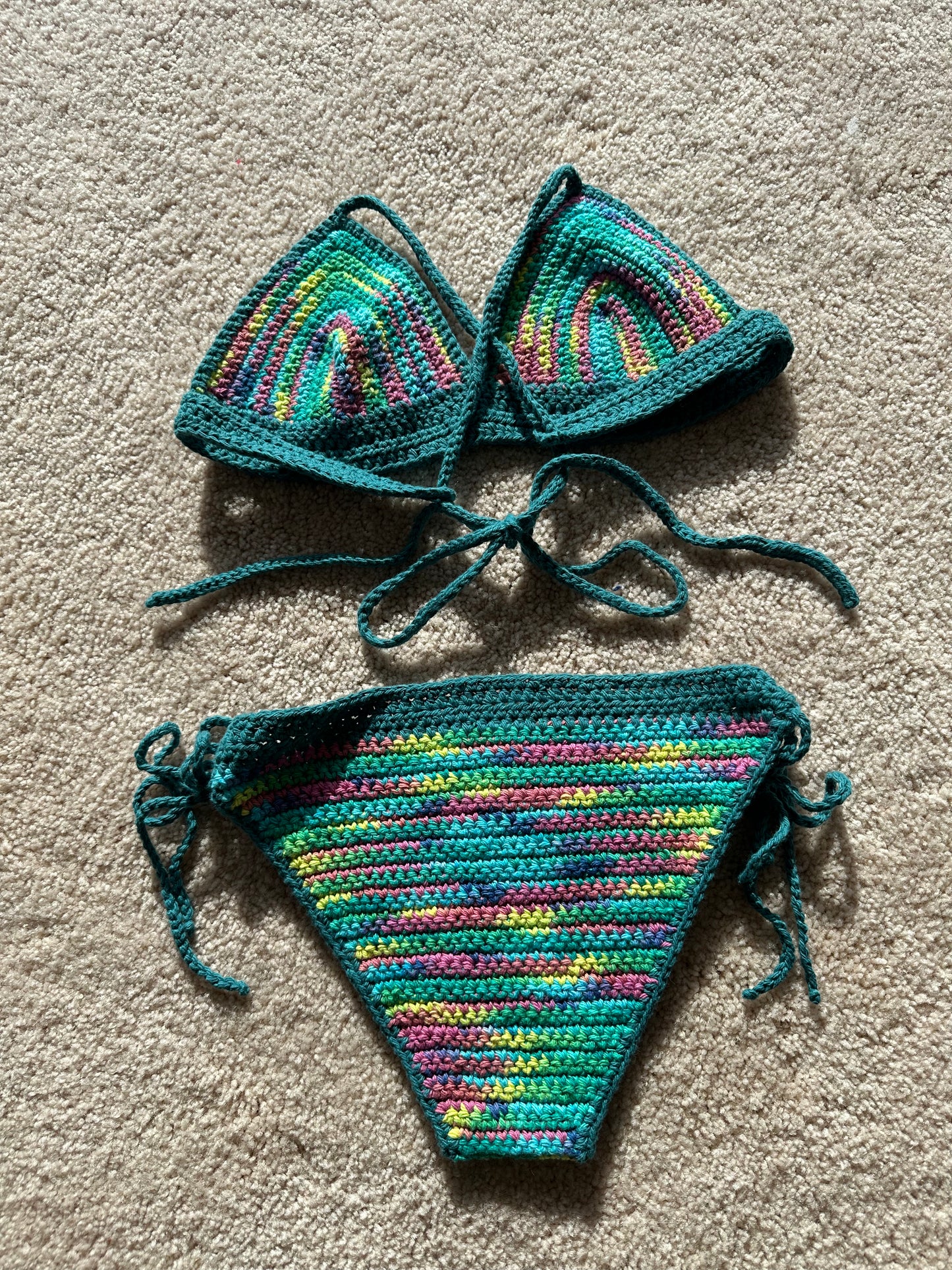 Rainbow Bikini Set